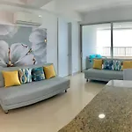 Apartamento Al-2 Frente A La Playa Con Aire Acondicionado Y Wifi