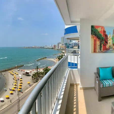 Apartamento Al-2 Frente A La Playa Con Aire Acondicionado Y Wifi Apartamento