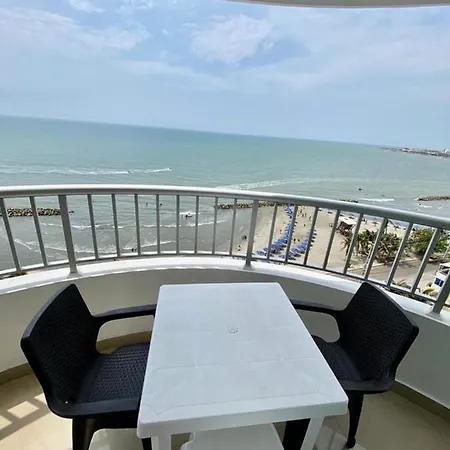 Apartamento Al-2 Frente A La Playa Con Aire Acondicionado Y Wifi Apartamento