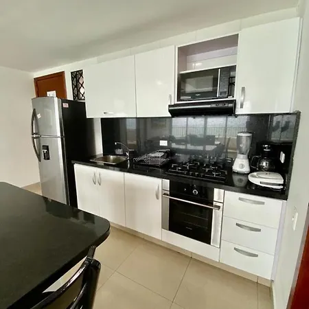 Apartamento Apartamento Al-2 Frente A La Playa Con Aire Acondicionado Y Wifi