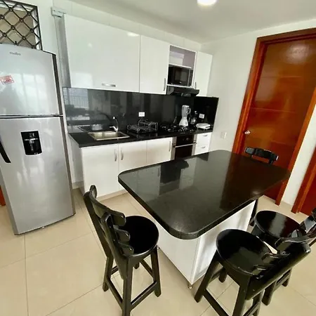 Apartamento Apartamento Al-2 Frente A La Playa Con Aire Acondicionado Y Wifi Cartagena