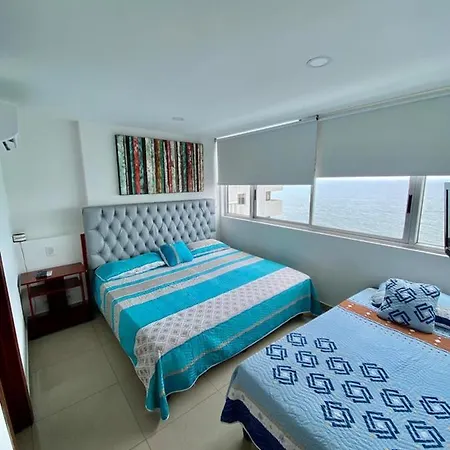 Apartamento Al-2 Frente A La Playa Con Aire Acondicionado Y Wifi Apartamento